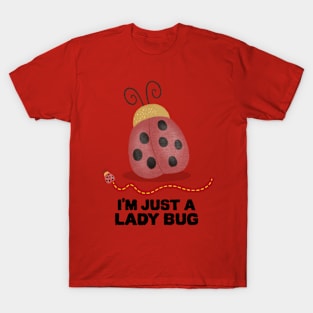 Lady Bug Lover, Insect Lovers, Spots and Dots T-Shirt